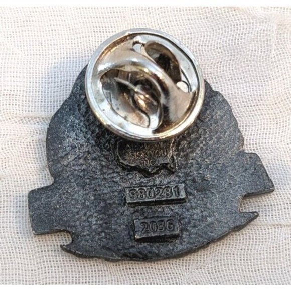 Vtg Air Force Siskiyou United States Lapel Pin Collectible Pewter USA Pinback No - Picture 4 of 8